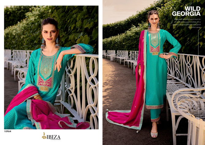 Rang Bandhej By Ibiza Russian Designer Salwar Kameez Wholesale Price In Surat
